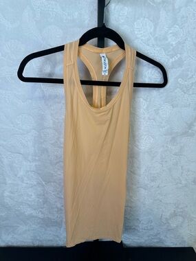 Athleta Peach Scoop Neck Racerback Tank
